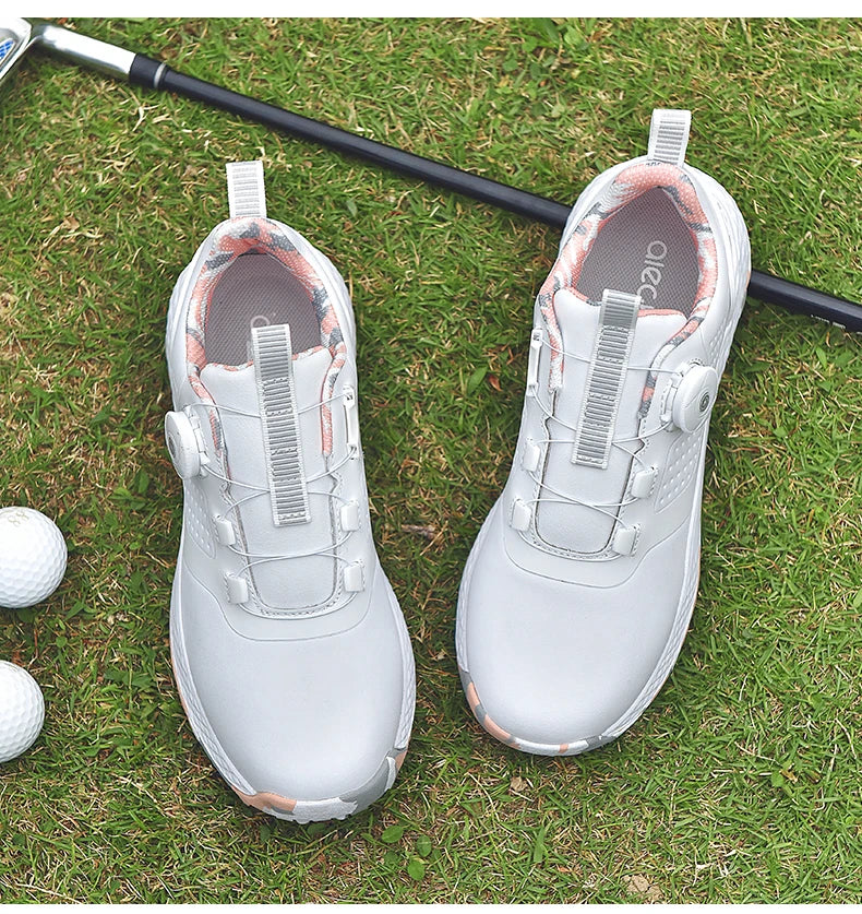 Waterproof Golf Sneakers – Casual Athletic Footwear for Men and Women
