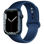 Silicone Apple Watch Sport Band – Adjustable Strap for Series 1-11 and Ultra