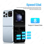 Flip Mobile Phone – Dual SIM with Call Recording for Seniors