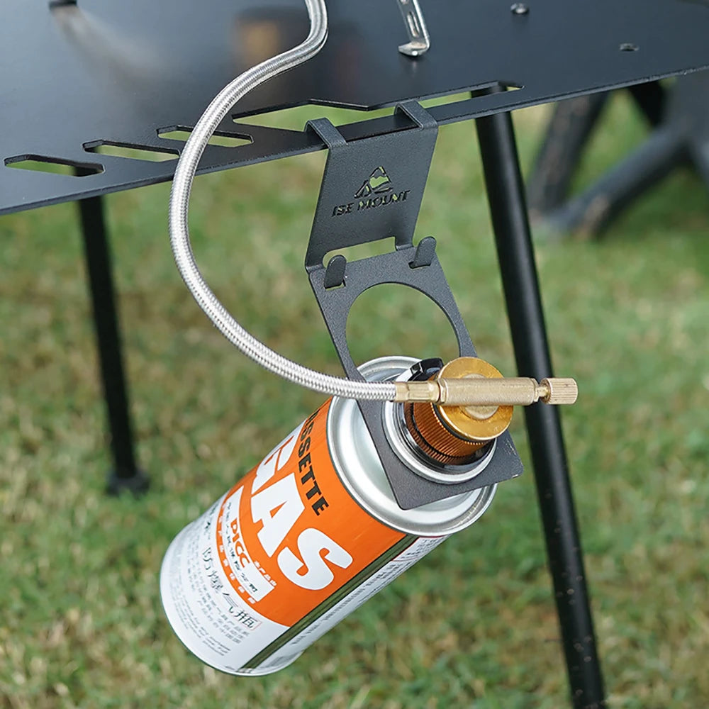Stainless Steel Gas Tank Hook – Camping Table Hanger for Outdoor Stoves