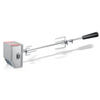 Universal Stainless Steel Rotisserie Kit – Electric BBQ Grill for Outdoor