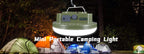 Rechargeable LED Camping Lantern – Magnetic Portable Light for Outdoor Tent