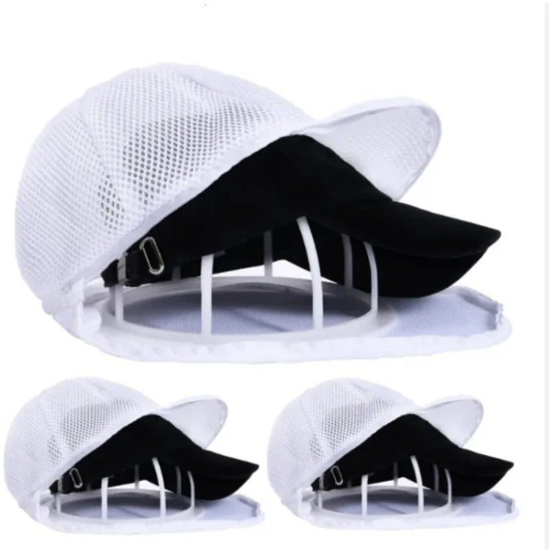 Baseball Cap Washing Bag – Anti-Deformation Mesh Cage for Laundry Care