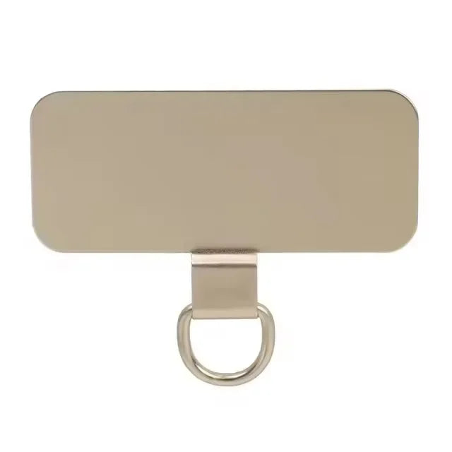 Stainless Steel Phone Tether Patch – Ultra-Thin Lanyard Connector for Safety