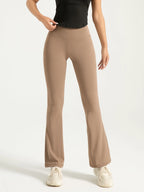 High Waisted Bootcut Yoga Pants – Flared Leggings for Workout and Casual Wear