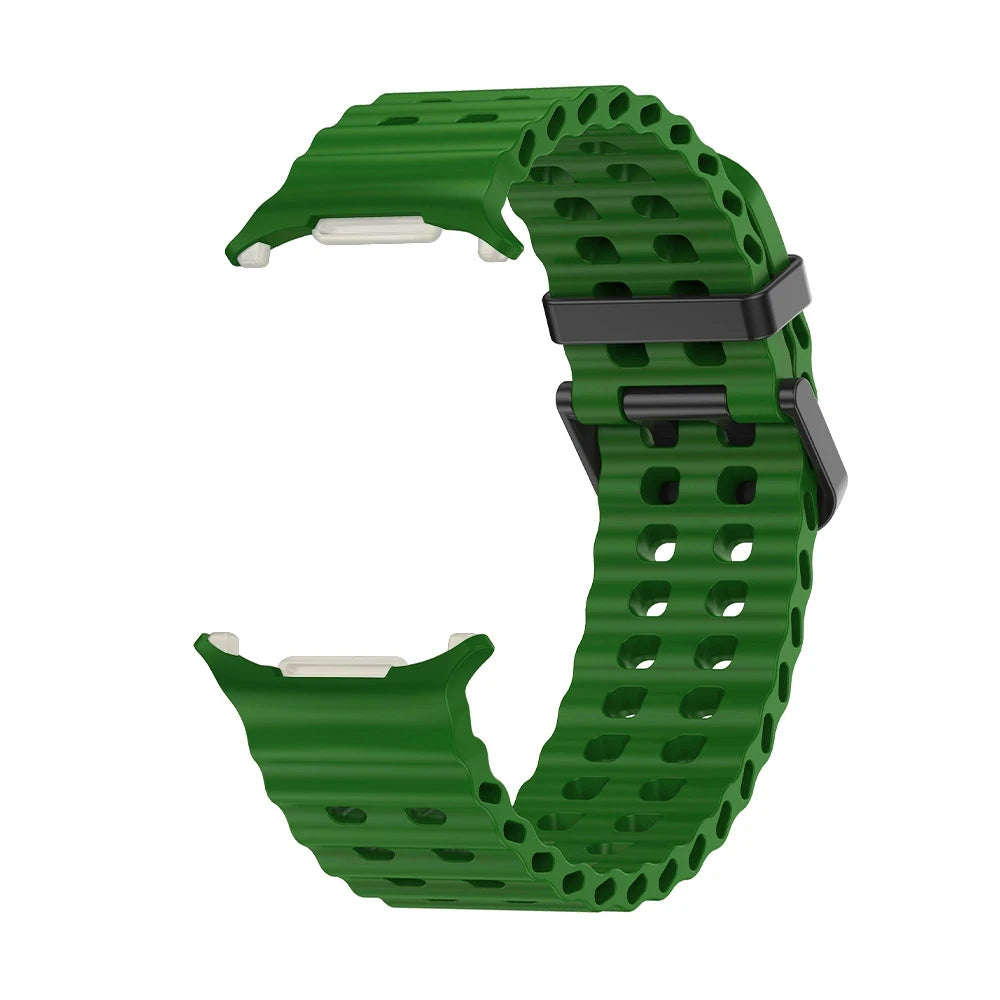 Silicone Marine Strap – Sports Watch Band for Samsung Galaxy Watch Ultra