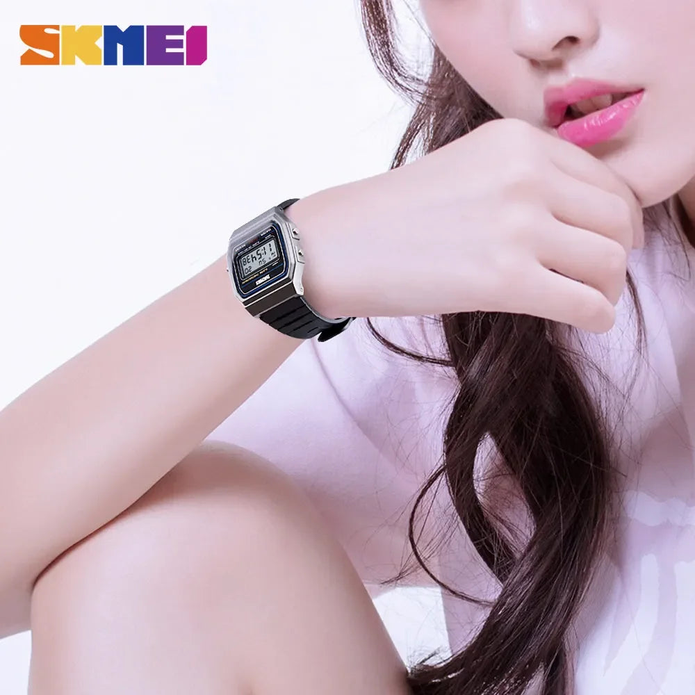 Digital Sports Watch – Waterproof Display for Women