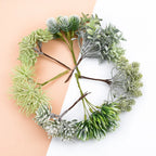 Silk Artificial Flower Heads – Floral Decor for Scrapbooking and Weddings