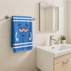 Cartoon Towelie Hand Towel – Quick-Dry Polyester Dish Cloth for Kitchen Bathroom