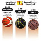 Silent Foam Basketball – Indoor Dribble Practice Ball for Kids and Adults