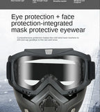 Full Face Protective Goggles – Anti-Fog Windproof Mask for Industrial Safety