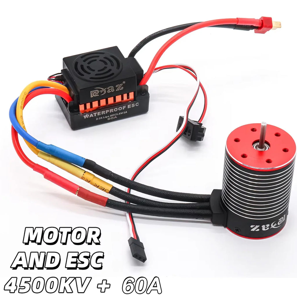 3650 Brushless Motor – Performance Upgrade for 1/10 Scale RC Crawler Trucks
