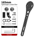Carbon Fiber Bike Computer Mount – 143mm 165mm Holder for Road Mountain Bikes
