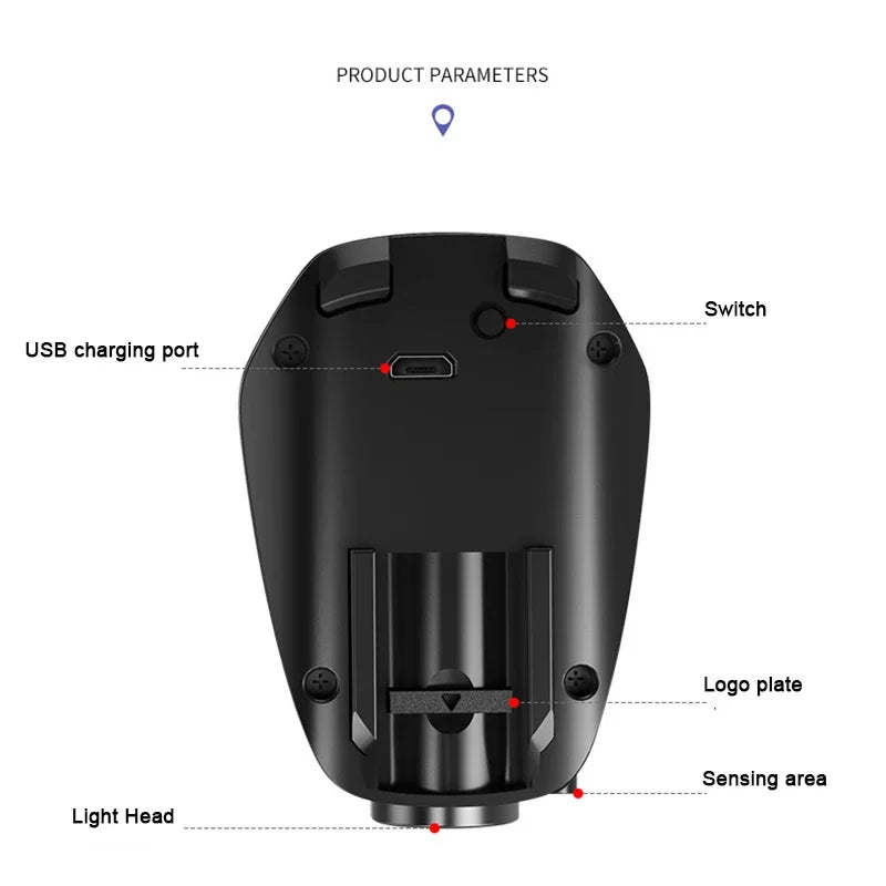 LED Door Projector Lights – Rechargeable Welcome Lamps for BYD Atto 3