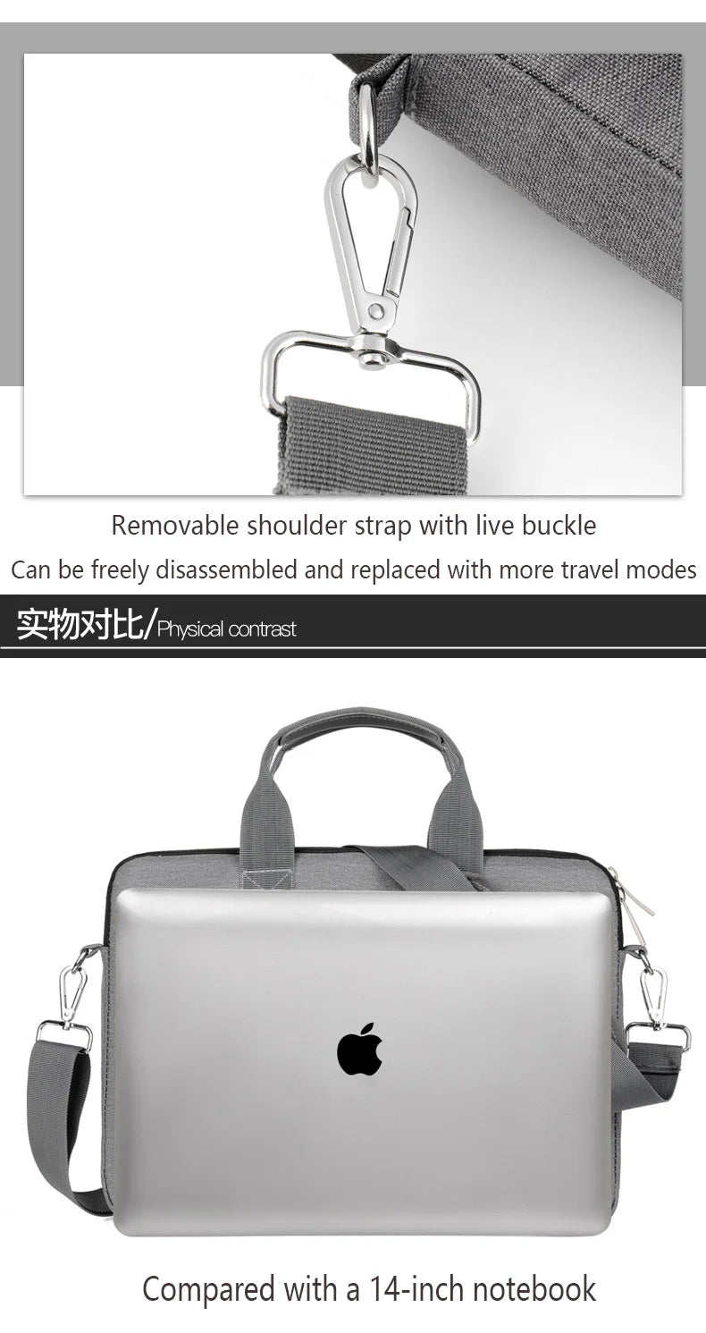 Universal Laptop Sleeve – Protective Carrying Case for 13 to 17 Inch Notebooks