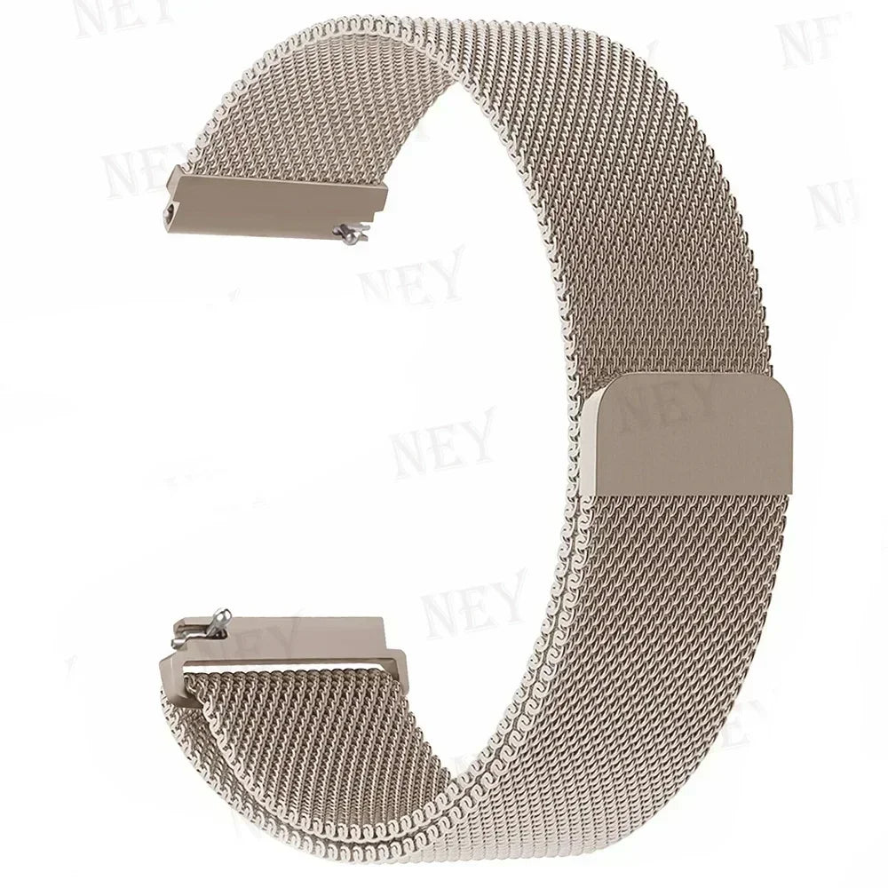 Milanese Stainless Steel Watch Band – Magnetic Mesh Loop for Xiaomi Redmi