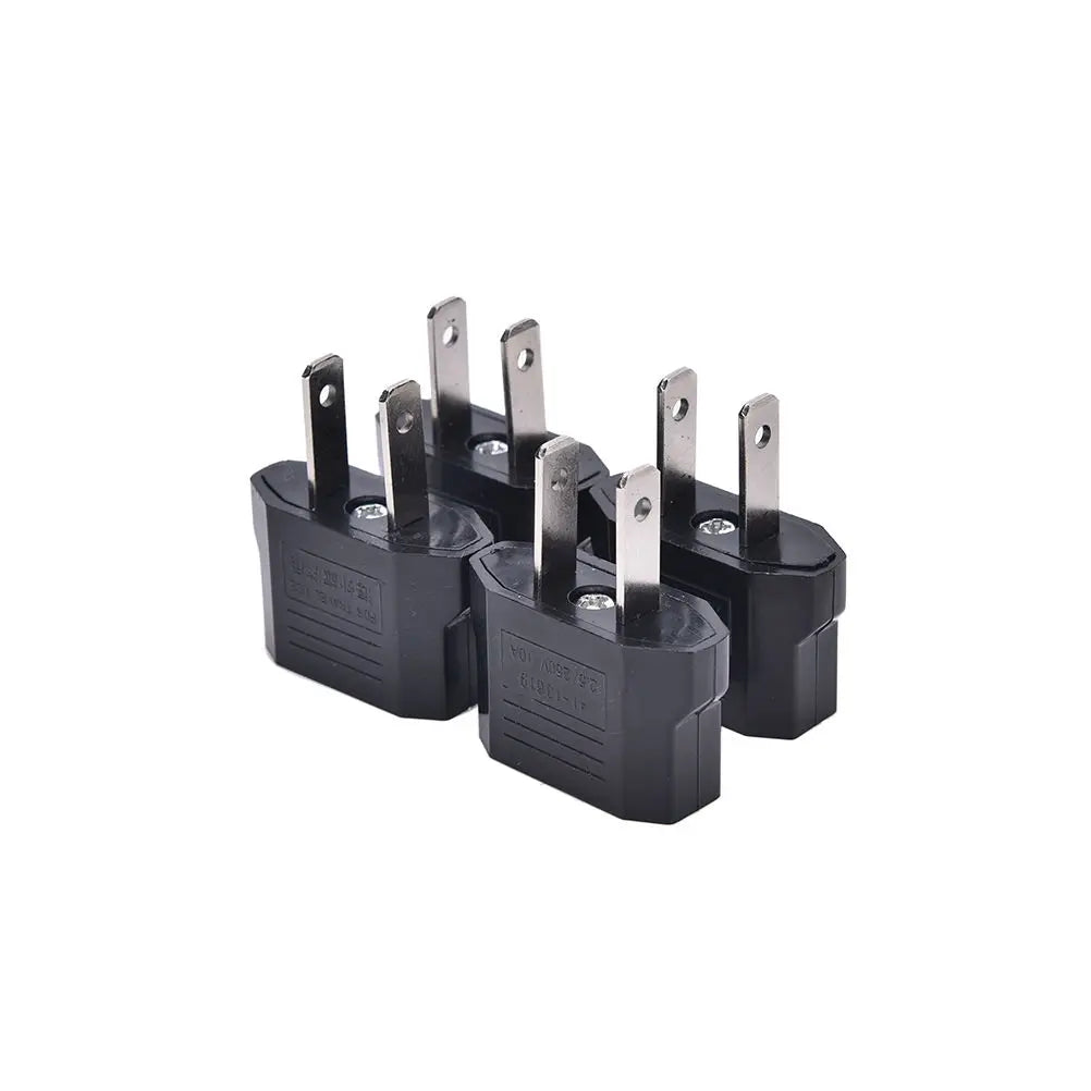 European to US Plug Adapter – Compact Travel Power Converter for International