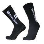 Anti-Slip Athletic Sports Socks – Stretchy Grip Crew for Football Soccer