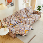 Printed Elastic Recliner Cover – Stretch Slipcover for Living Room Furniture
