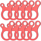 Aluminium Tent Rope Tensioner – 3-Hole Wind Cord Buckle for Camping Gear