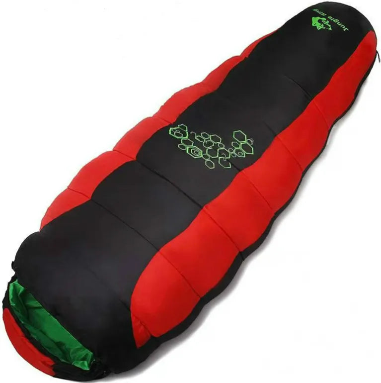 Thermal Cotton Sleeping Bag – Four-Hole Thickened Design for Winter Camping