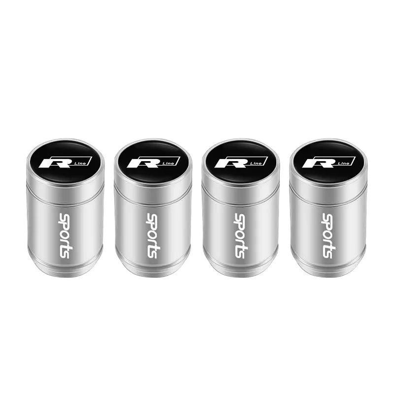 Alloy Tire Valve Caps – Dust Cover Accessories for Volkswagen Car Wheels
