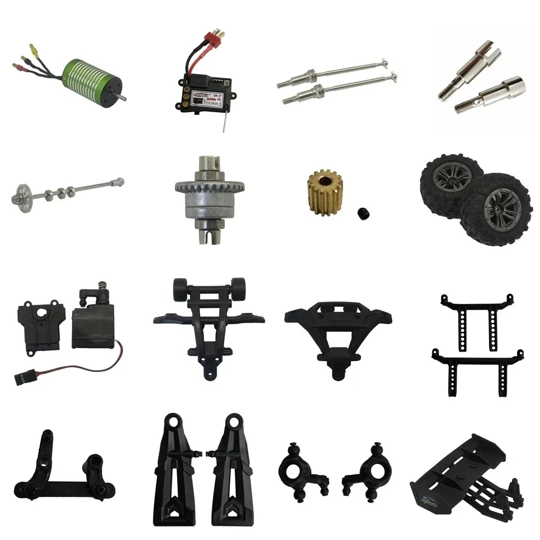 1/16 RC Car Replacement Parts for Shock Absorber and Differential
