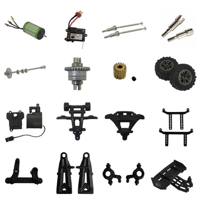 1/16 RC Car Replacement Parts for Shock Absorber and Differential