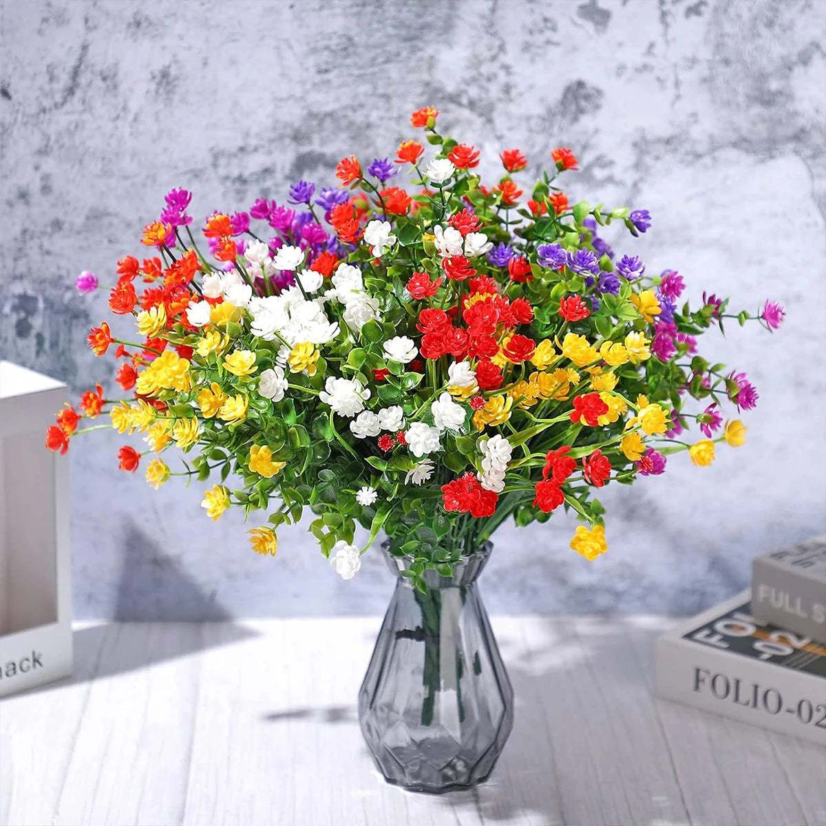 Artificial Eucalyptus and Babysbreath Flowers – Floral Decor for Wedding Arch