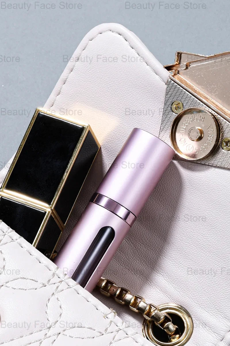 Glass Perfume Atomizer – Refillable Travel Spray Bottle for Cosmetics