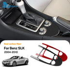 Carbon Fiber Gear Shift Trim – Interior Decal for Mercedes Benz SLK R171