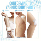 Large Hypoallergenic Non-Woven Adhesive Bandages – Medical Wound Dressings for First Aid