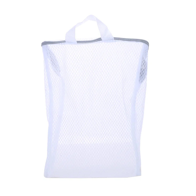 Mesh Zipped Laundry Bag – Anti-Deformation Polyester Net for Washing Machines