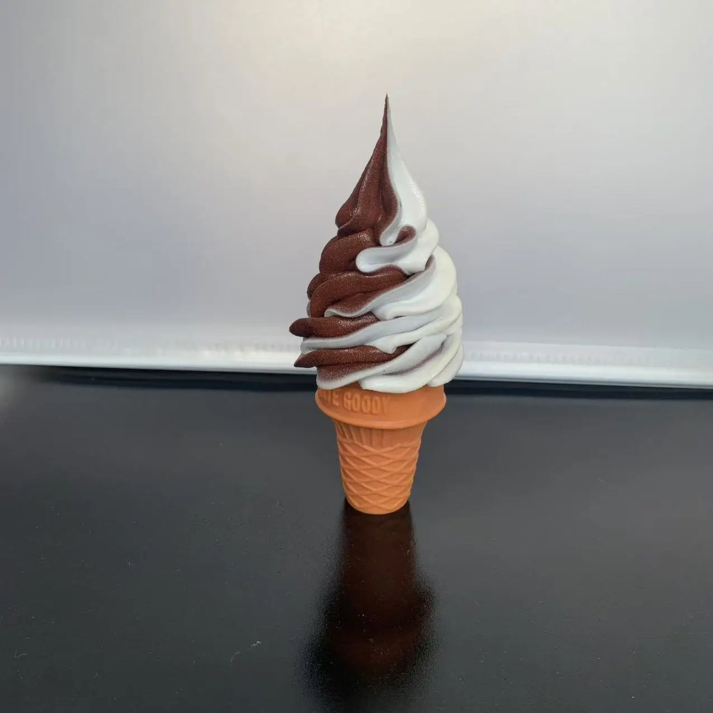 Realistic 15cm Fake Ice Cream Cake – Decorative Prop for Shop Cafe Photography