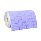 3D Self-Adhesive Brick Wallpaper – Waterproof Peel and Stick for Home Decor
