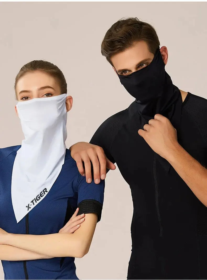 Ice Fabric Face Mask – UV Protection Bandana for Cycling and Outdoor Sports