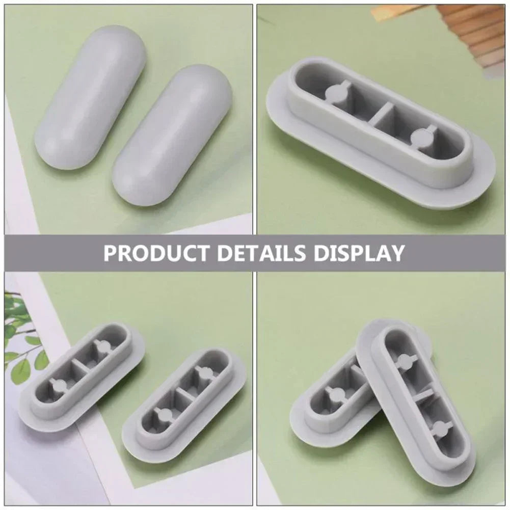 Toilet Seat Bumper Set – Non-Slip Rubber Cushion for Bathroom Fixtures