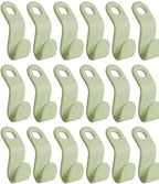 Plastic Hanger Connector Hooks – Space Saving Extender for Closet Organization