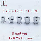 GT2 Timing Pulley – Precision Metal Gear for 3D Printer Drive Belts