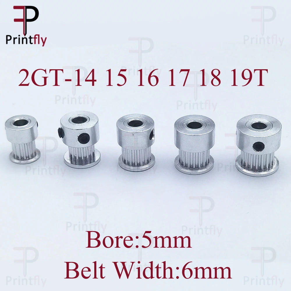 GT2 Timing Pulley – Precision Metal Gear for 3D Printer Drive Belts