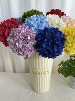 Silk Hydrangea Bouquet – 58cm Artificial Flowers for Wedding Home Decor