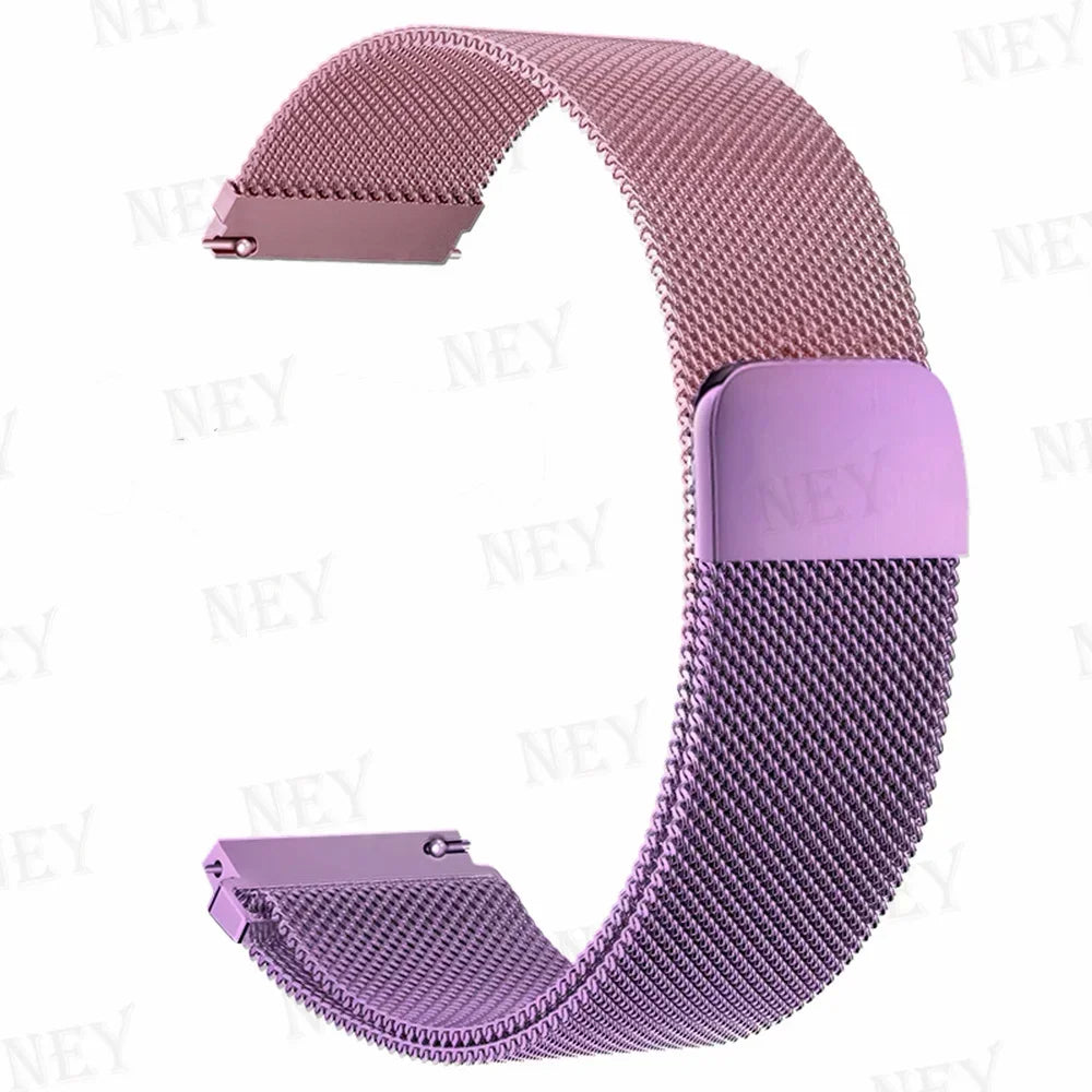 Milanese Stainless Steel Watch Band – Magnetic Mesh Loop for Xiaomi Redmi