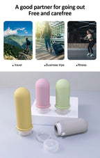 Refillable Silicone Travel Bottles – Leakproof Containers for Toiletries