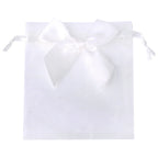 Organza Drawstring Gift Bags – Bowknot Pouches for Wedding Jewelry Packing