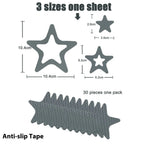 Anti Slip Bathtub Strips – Adhesive Snowflake Decals for Bathroom Safety