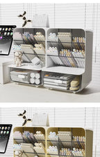 Slanted Desk Organizer – Large Capacity Stationery Holder for Office Storage