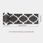 Self-Adhesive Waist Line Stickers – Waterproof Border Mural for Kitchen Decor