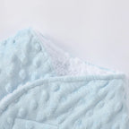 Velvet Baby Sleeping Bag – Hooded Anti-kick Swaddle for Newborn Sleep