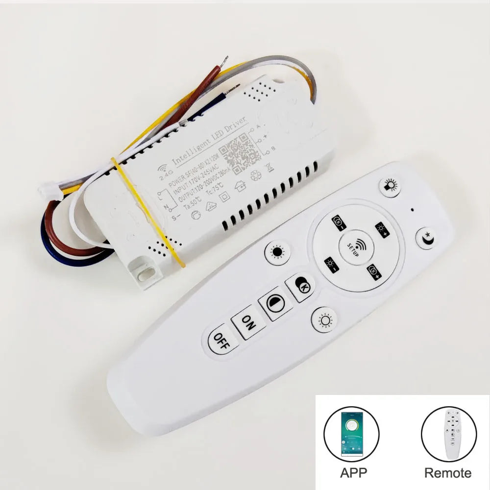 Smart LED Transformer – App Control Dimmable Driver for Ceiling Chandeliers