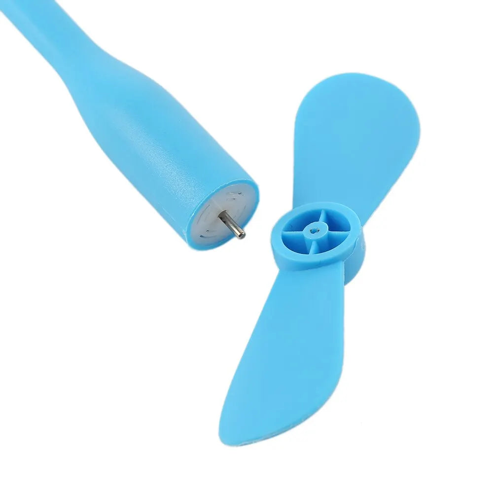 Portable Mini USB Fan – Flexible Bendable Cooling Gadget for Laptop and Travel